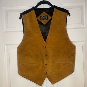 Scully Brown Suede Vest